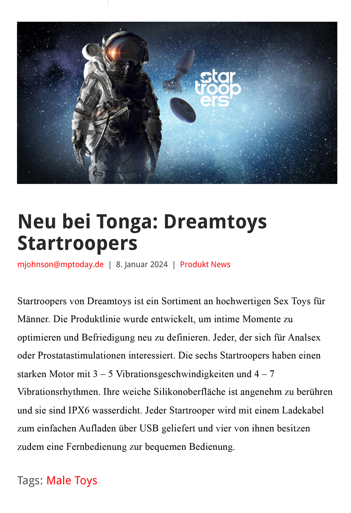 2024-01 eLine Online - Dreamtoys Startroopers